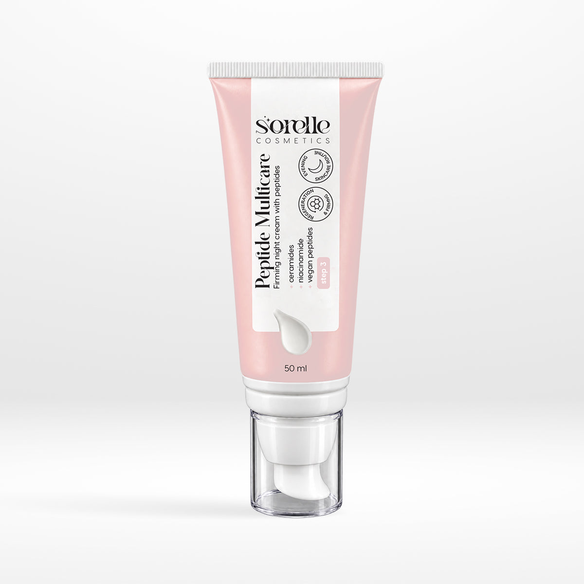 Peptide Multicare feszesítő éjszakai krém